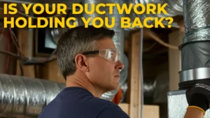 Richmond home HVAC system ductwork replacement