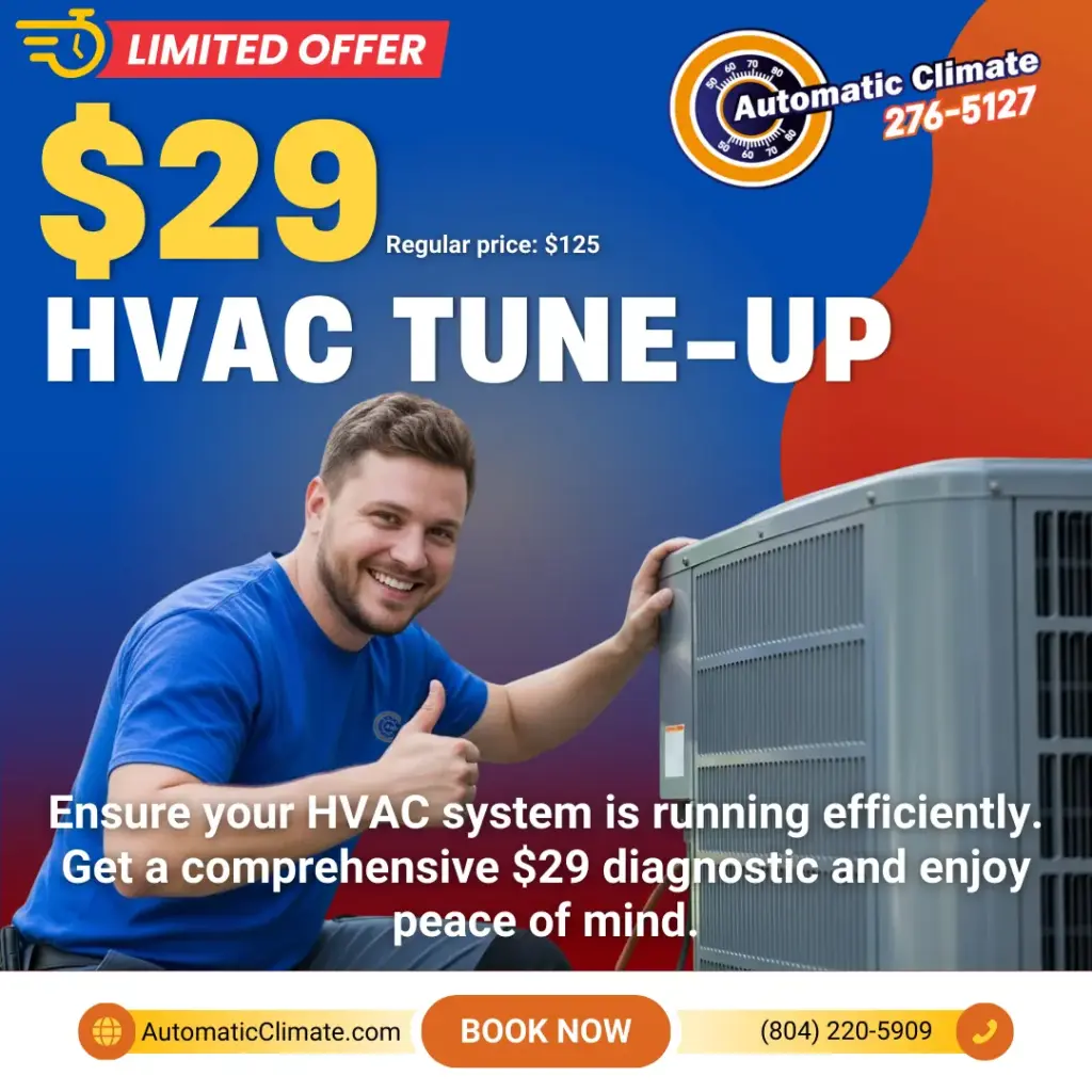 29 dollar hvac tune up promo