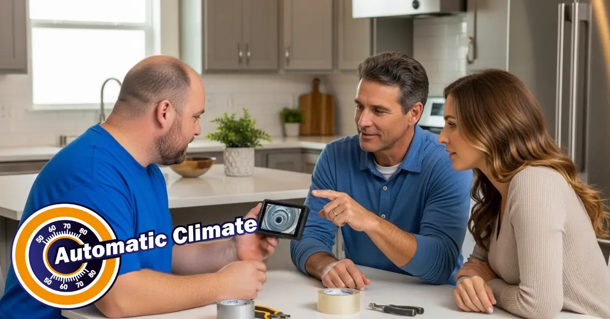 Automatic Climate service van